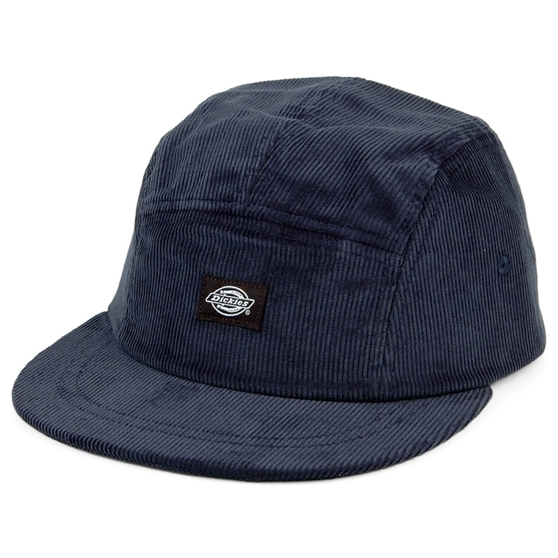 Dickies Hats Hornbeck Corduroy 5 Panel Cap – Navy Blue 1-Size