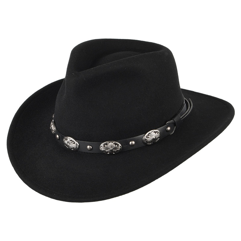 Jaxon & James Tombstone Cowboy Hat – Black S