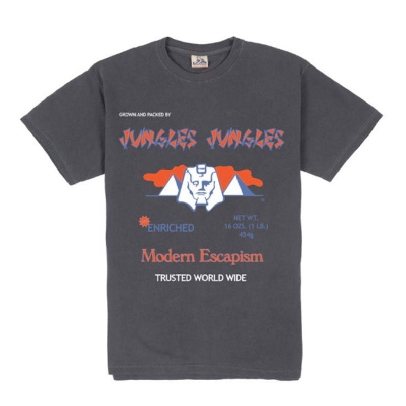 JUNGLES MODERN ESCAPISM TEE (BLACK) m