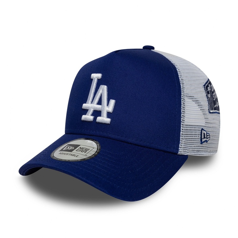 Los Angeles Dodgers Multi Patch Royal Trucker Cap One Size
