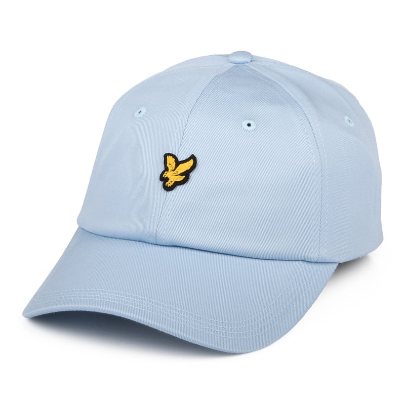 Lyle & Scott Hats Vintage Baseball Cap – Sky Blue Adjustable