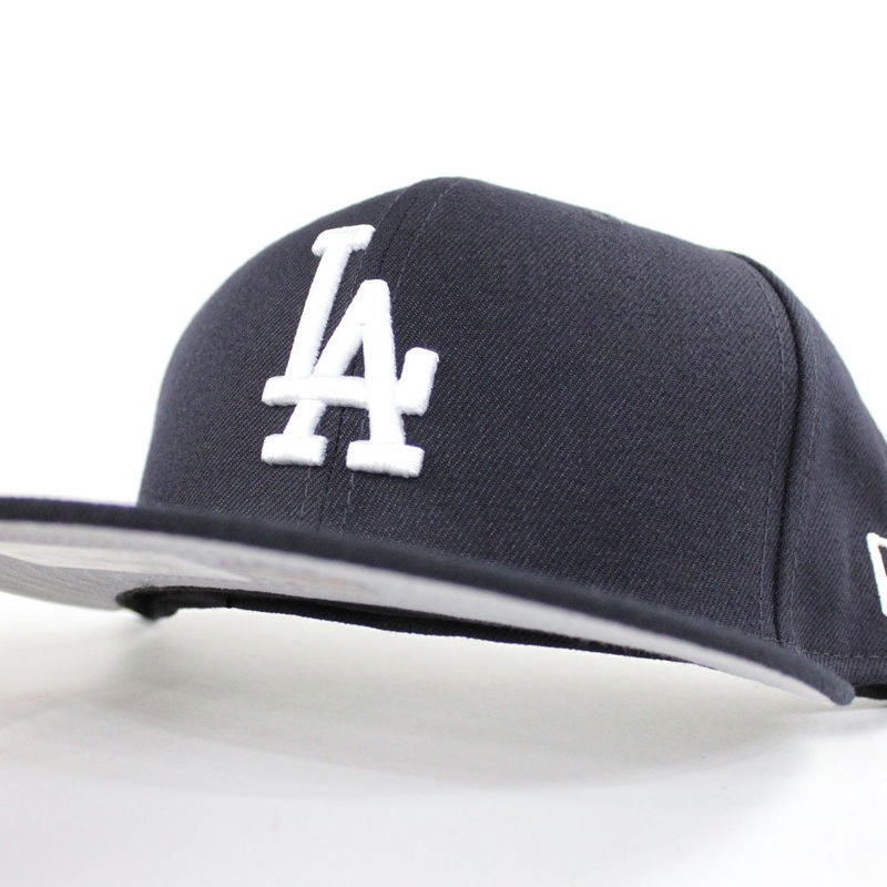 Los Angeles Dodgers New Era 59Fifty Fitted Hat V2 (Navy Gray Under Brim) 6 7/8