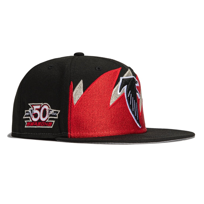 New Era Atlanta Falcons SharkTooth 50th Anniversary 59FIFTY Fitted Hat