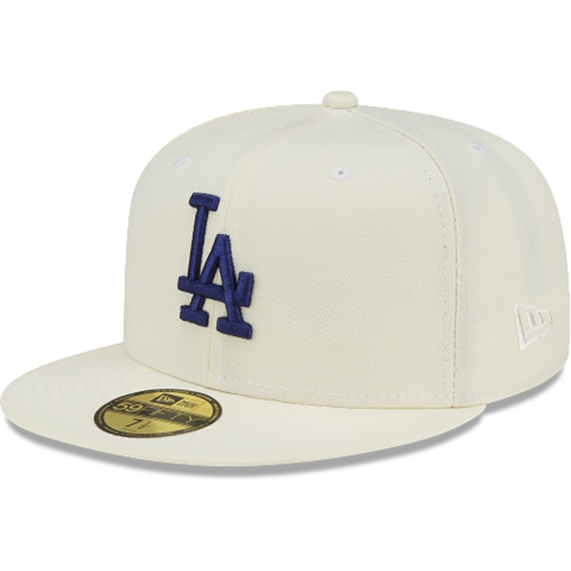 New Era  Bricks & Wood Los Angeles Dodgers White 2022 59FIFTY Fitted Hat