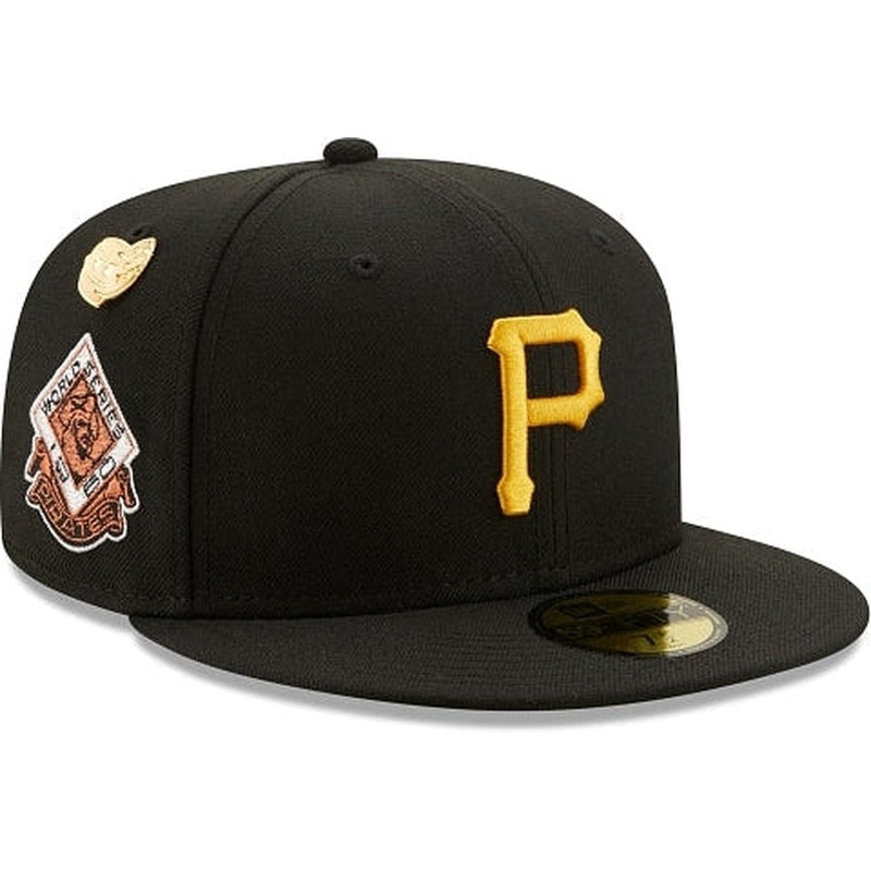 New Era Pittsburgh Pirates 1960 Logo History 59FIFTY Fitted Hat