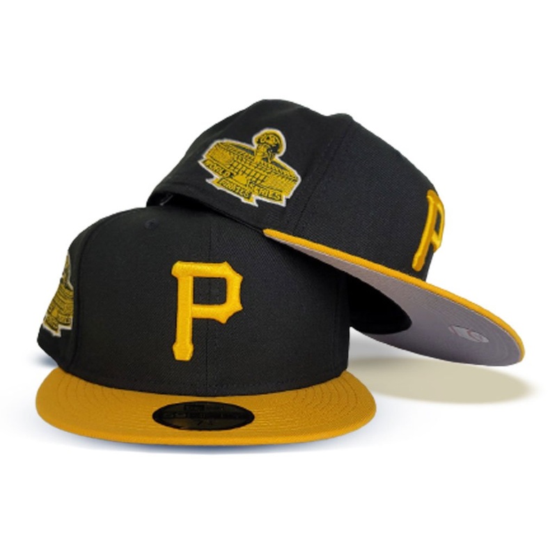 New Era Pittsburgh Pirates Black & Yellow 1971 World Series 59FIFTY Fitted Hat