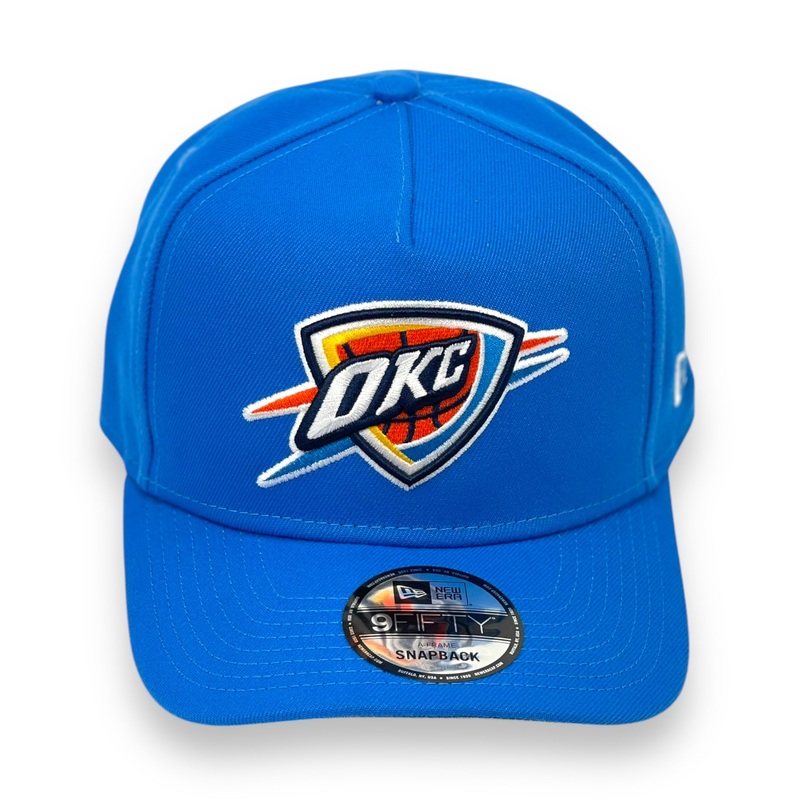 OKLAHOMA THUNDER “9FIFTY AFRAME” NEW ERA SNAPBACK (7547)