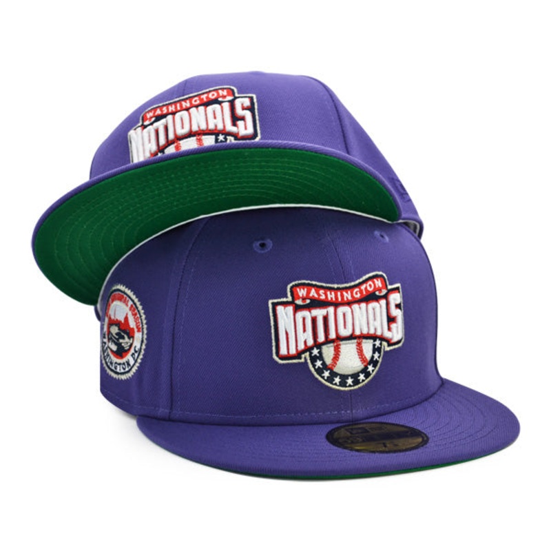 Washington Nationals 2008 INAUGURATION Exclusive New Era 59Fifty Fitted Hat – Purple 7