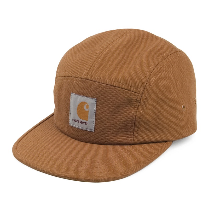Carhartt WIP Hats Backley 5 Panel Cap – Brown Adjustable