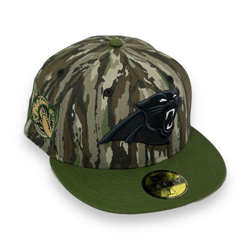 CAROLINA PANTHERS (CAMO) (1997 PRO BOWL) NEW ERA 59FIFTY FITTED (WHEAT UNDER VISOR) 7