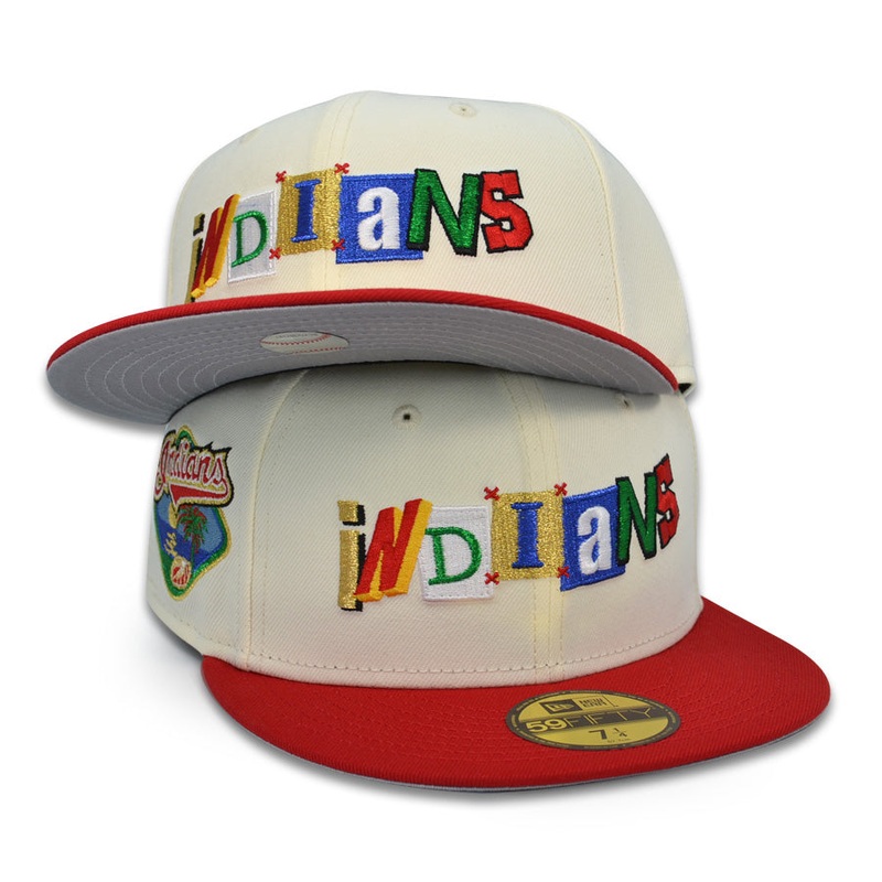 Cleveland Indians Ransom SPRING TRAINING Exclusive New Era 59Fifty Fitted Hat – Chrome 6 7/8