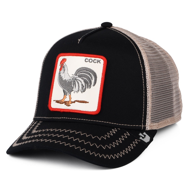 Goorin Bros. Cock Trucker Cap – Black Adjustable