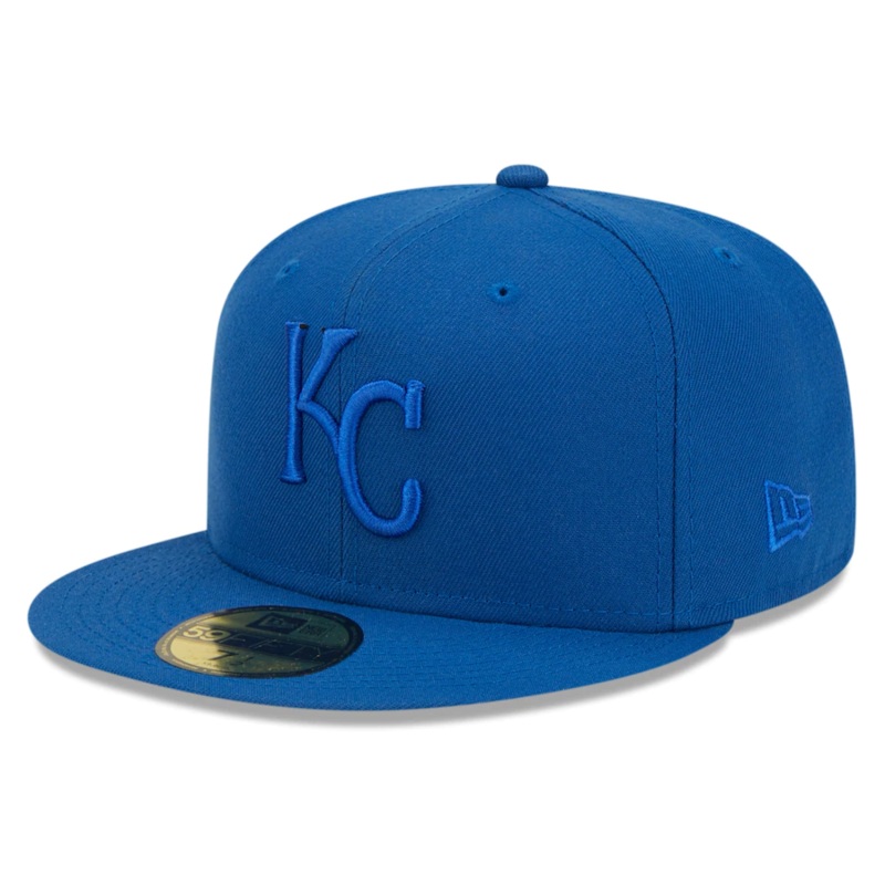 New Era Kansas City Royals Royal Blue Tonal 59FIFTY Fitted Hat