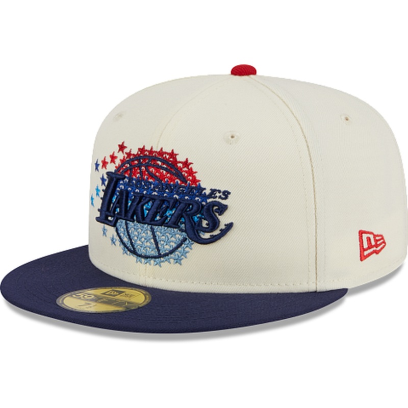 New Era Los Angeles Lakers Star Trail 2023 59FIFTY Fitted Hat
