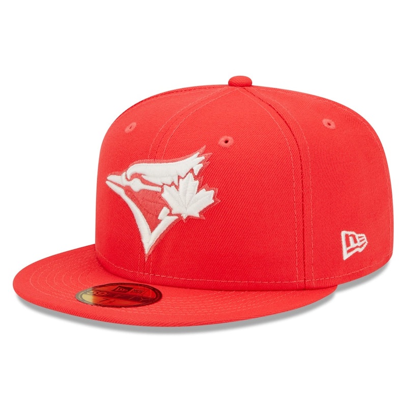 New Era Toronto Blue Jays Lava Highlighter Logo 59FIFTY Fitted Hat