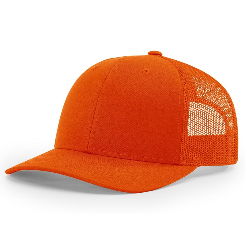 Richardson 112 Trucker – Orange Adjustable