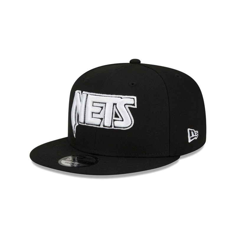 Brooklyn Nets 9FIFTY NBA21 City Black/White Cap One Size