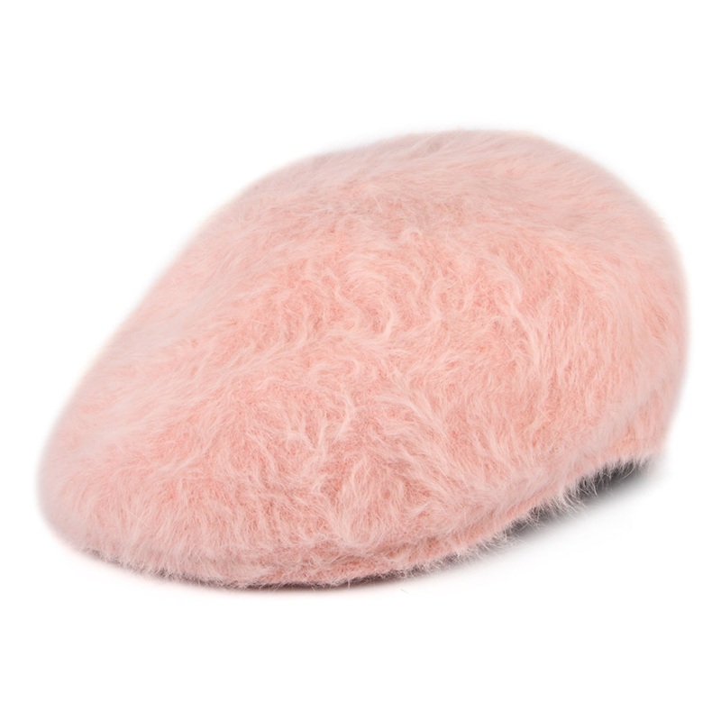 Kangol Furgora 504 Flat Cap – Dusky Pink S