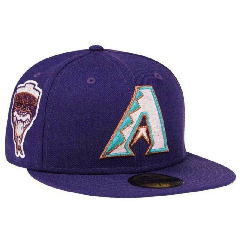 New Era Arizona Diamondbacks Purple/Pink Inaugural Season 59FIFTY Fitted Hat