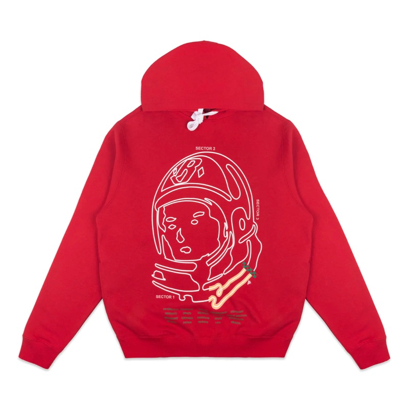 BBC “TRIALS” HOODIE RED S