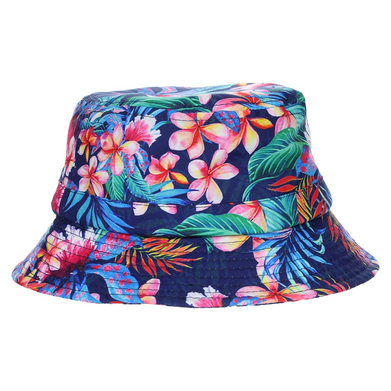 Cappelli Hats Praia Tropical Bucket Hat – Purple 1-Size