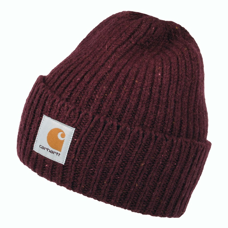 Carhartt WIP Hats Anglistic Beanie Hat – Wine 1-Size