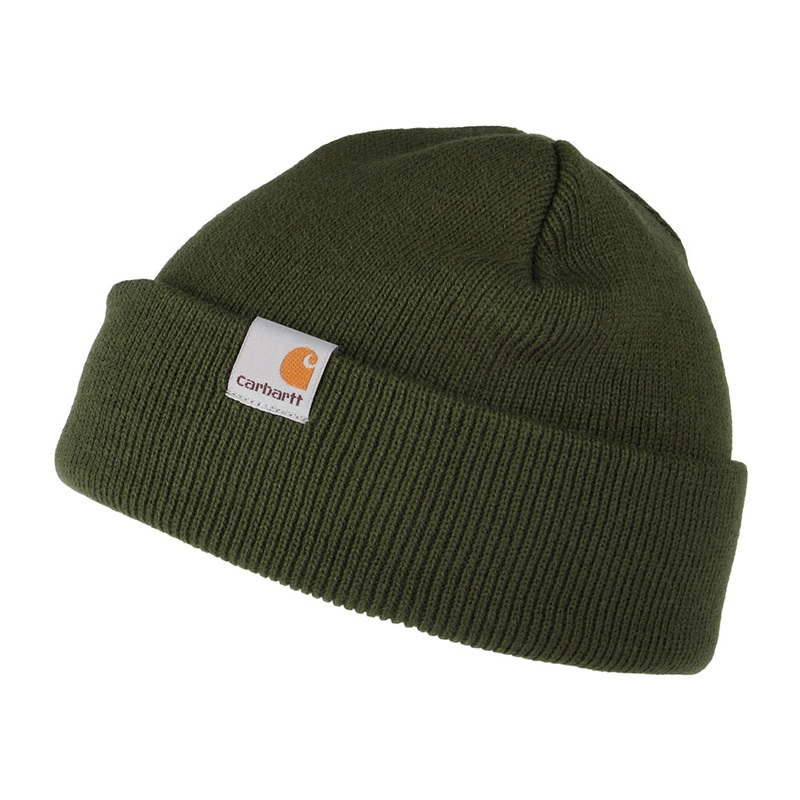 Carhartt WIP Hats Stratus Short Watch Beanie Hat – Cypress 1-Size