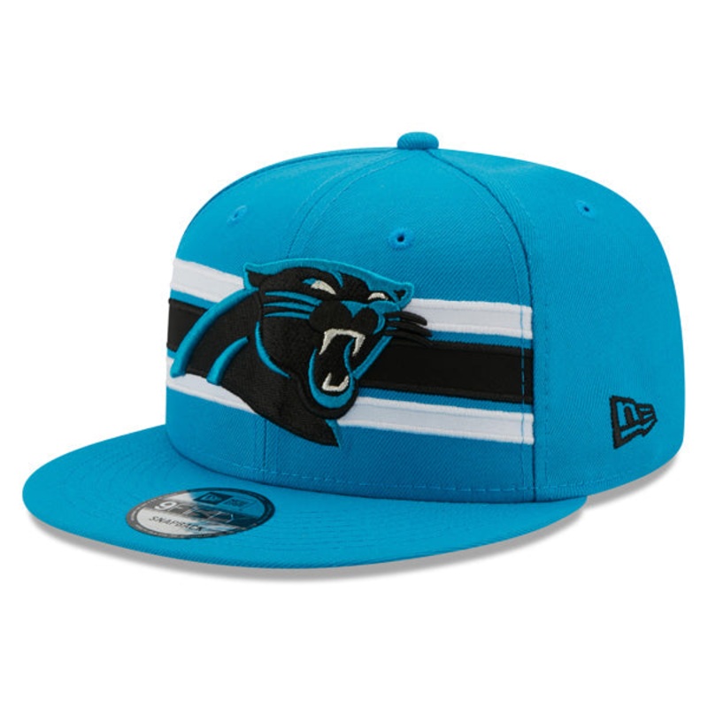 Carolina Panthers New Era NFL THROWBACK STRIKE 9Fifty Snapback Hat – Panthers Blue