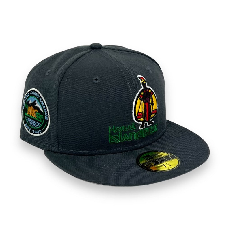 HAWAII ISLANDERS (DK -GREY) (PACIFIC COAST LEAGUE) NEW ERA 59FIFTY 67/8