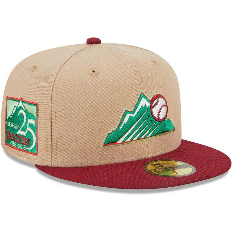 Lids HD x New Era Colorado Rockies Season’s Greetings 59FIFTY Fitted Cap