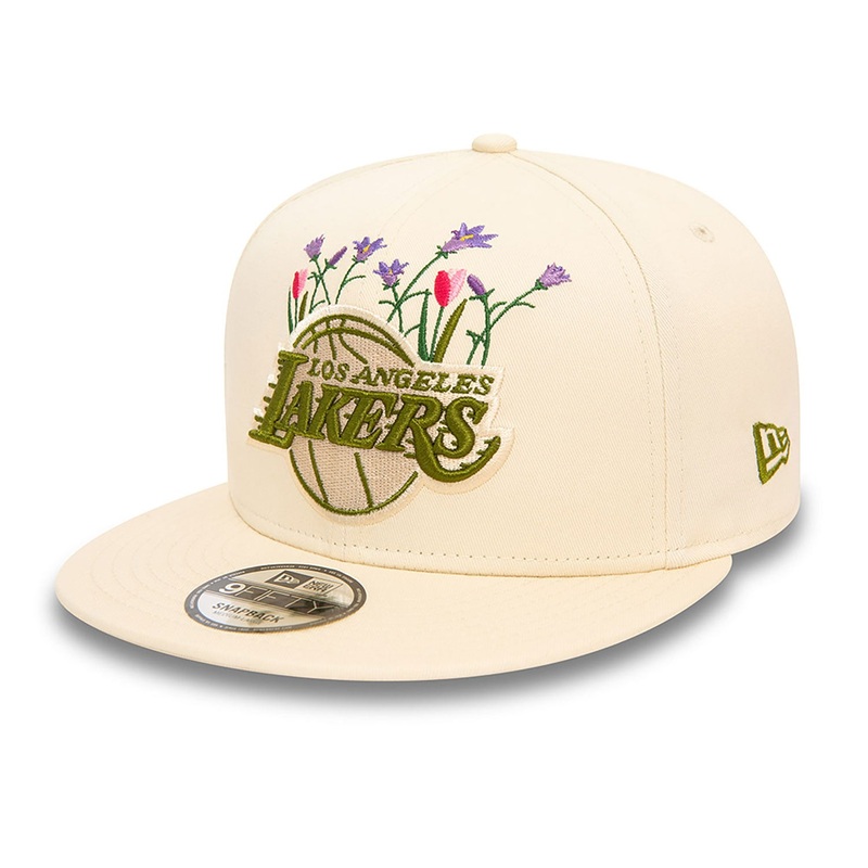 Los Angeles Lakers 9FIFTY Seasonal Flower Stone Cap S-M