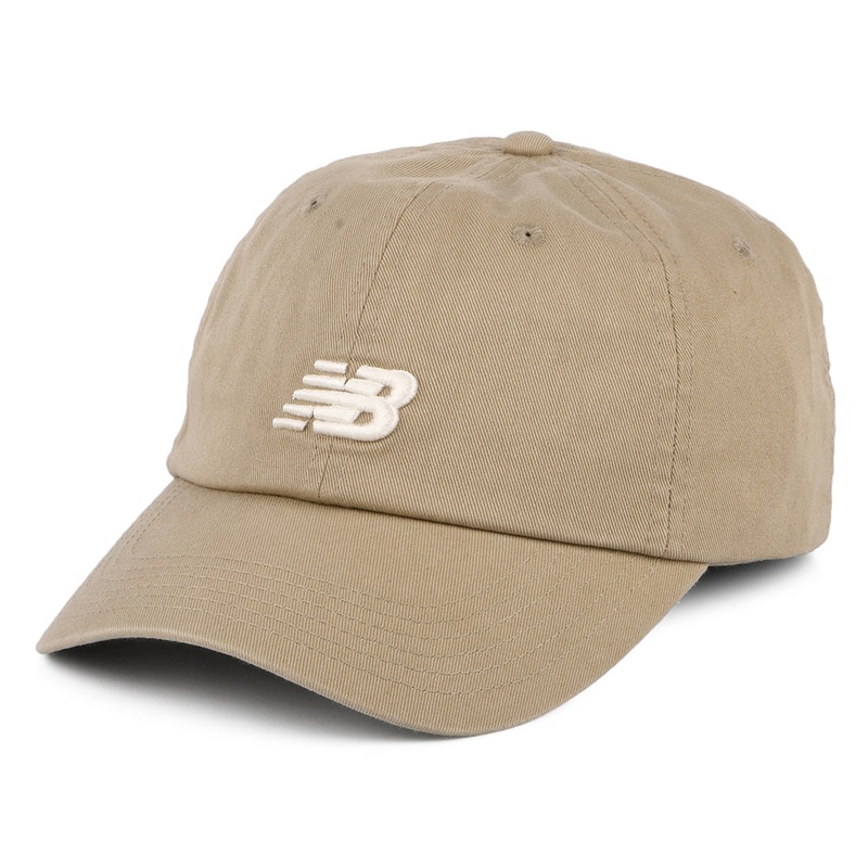 New Balance Hats Classic NB Curved Brim Baseball Cap – Beige Adjustable