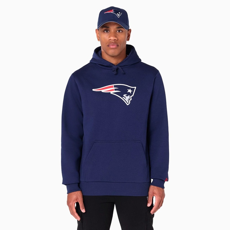 New England Patriots NFL Navy Pullover Hoodie XS