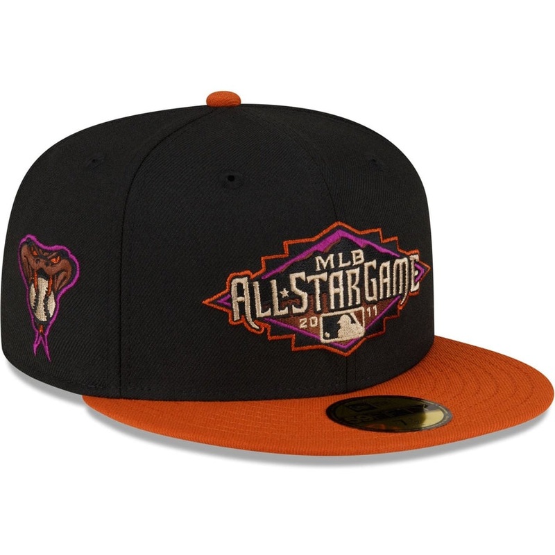 New Era Just Caps Black Crown Arizona Diamondbacks 2023 59FIFTY Fitted Hat