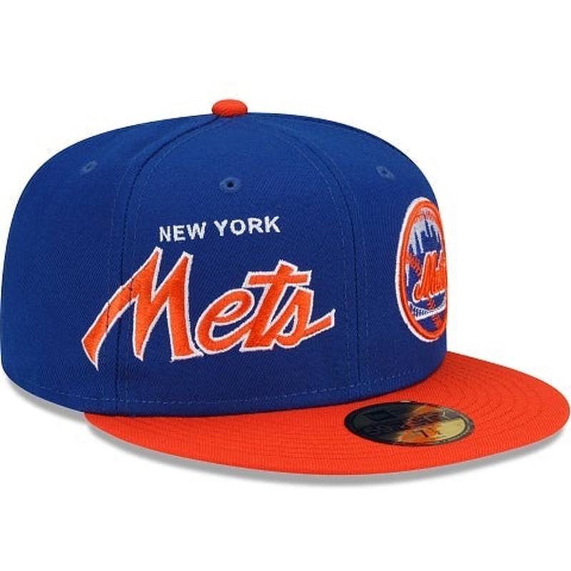 New Era New York Mets Double Logo 2022 59FIFTY Fitted Hat