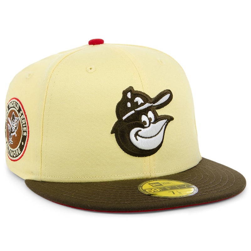 New Era x Lids HD  Baltimore Orioles Ice Cream Banana Split 2022 59FIFTY Fitted Cap
