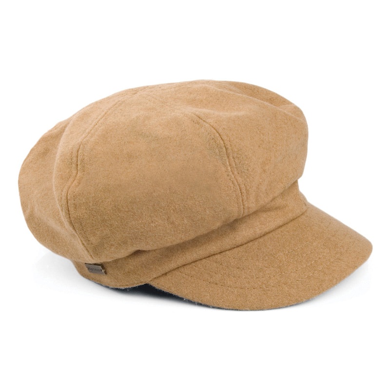 Betmar Hats Boy Meets Girl Newsboy Cap – Camel 1-Size