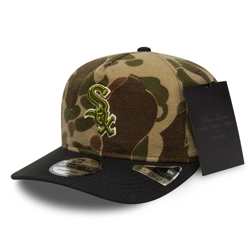 Chicago White Sox Three Looms x MLB Wool Duck Camo 19TWENTY Adjustable Cap OSFM