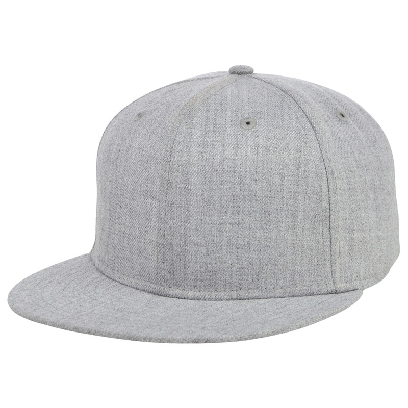 Crowns By Lids Full Court Fitted Cap – Heather Grey 634