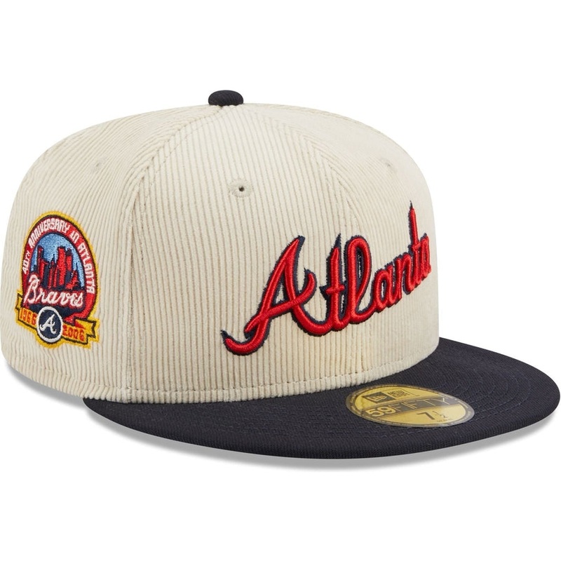 New Era Atlanta Braves Cord Classic 2023 59FIFTY Fitted Hat
