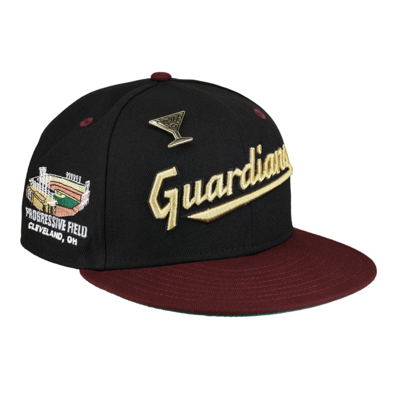 New Era Cleveland Guardians Upper Class Collection Progressive Field 59FIFTY Fitted Hat