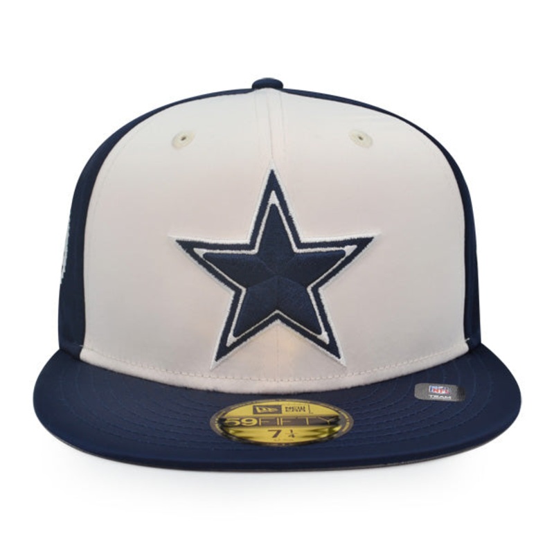 New Era Dallas Cowboys Satin Navy/White 59FIFTY Fitted Hat