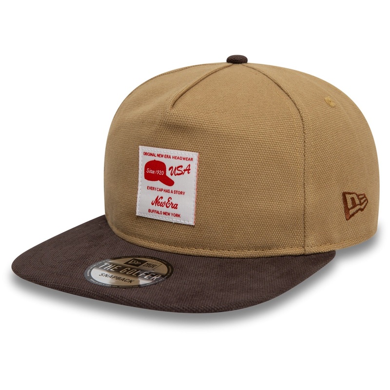 New Era Golfer Workwear Tan Cap One Size
