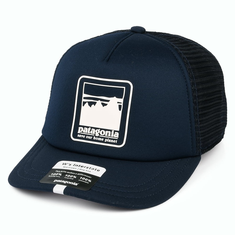 Patagonia Hats Womens Alpine Icon Interstate Trucker Cap – Navy Blue Adjustable