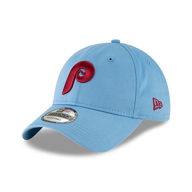 Philadelphia Phillies 9TWENTY MLB Core Classic Pastel Blue Cap One Size