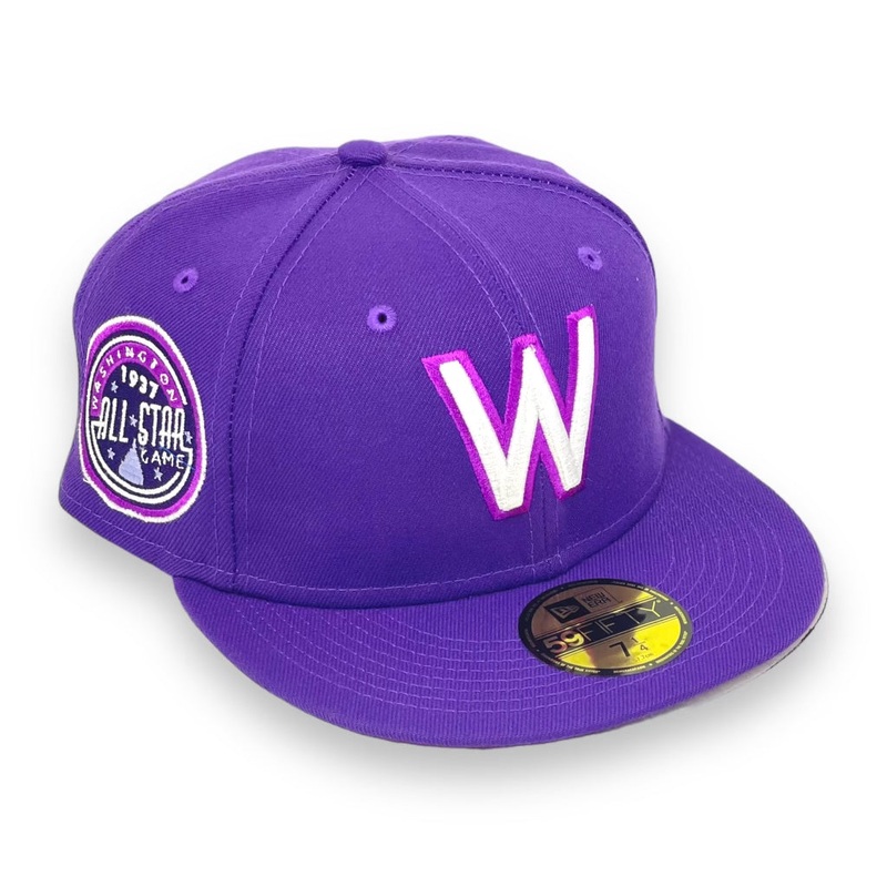 WASHINGTON SENATORS “WELCHS” (1937 ALLSTARGAME)”  NEW ERA 59FIFTY (GRAPE BOTTOM) FITTED (S) 67/8