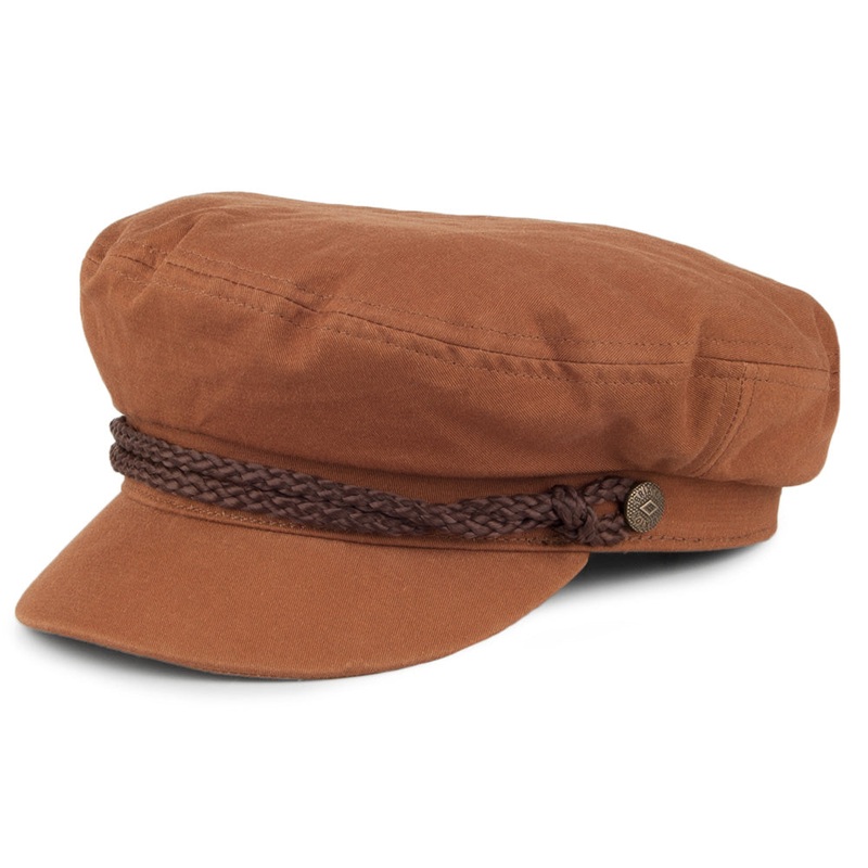 Brixton Hats Fiddler Cap – Cumin Small-56cm