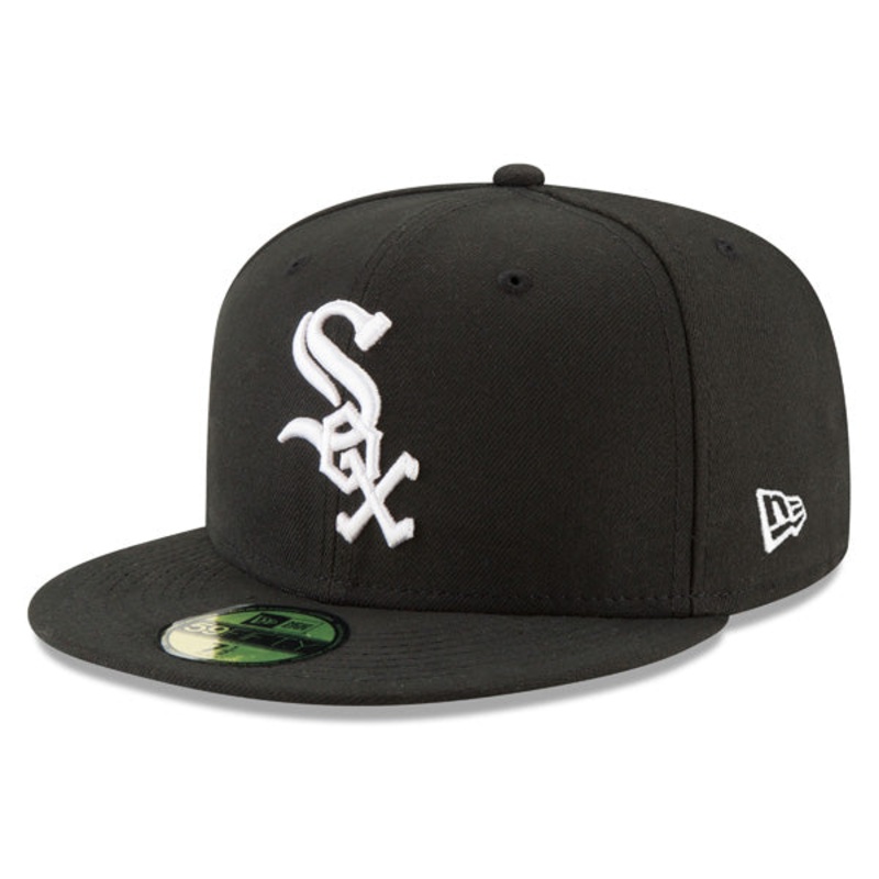 Chicago White Sox New Era Authentic Collection Game On-Field Fitted 59Fifty MLB Hat – Black 6 7/8