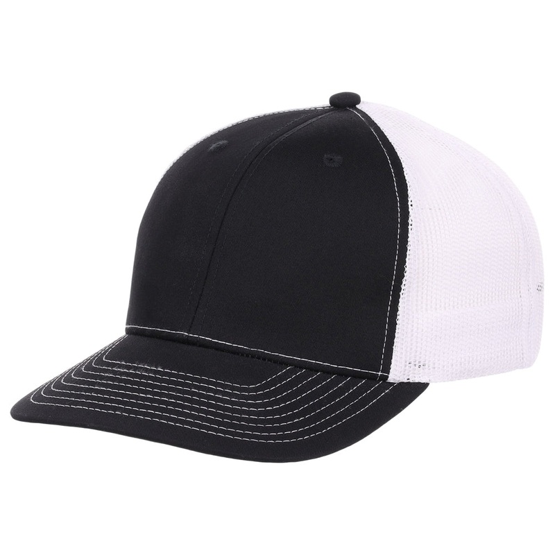 Crowns By Lids Slam Dunk Trucker Cap – Black/White Adjustable