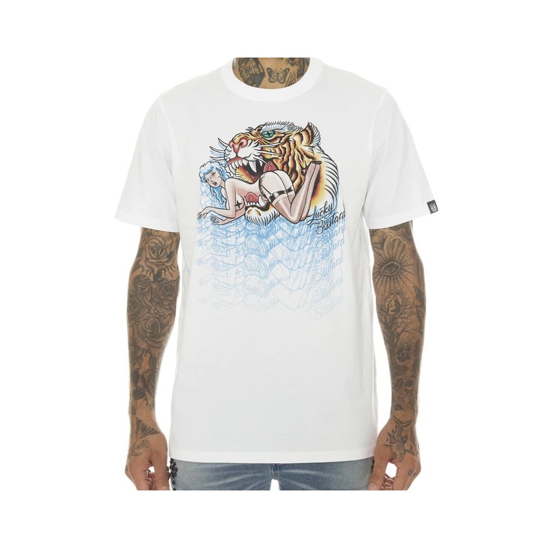 CULT OF INDIVIDUALITY “LUCKY BASTARD TIGER” TEE S